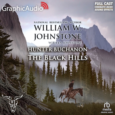 The Black Hills [Dramatized Adaptation] – omslag til lydbogen af William W. Johnstone, J.A. Johnstone