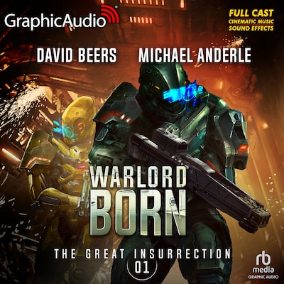 Warlord Born [Dramatized Adaptation] – omslag til lydbogen af David Beers, Michael Anderle