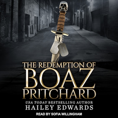 The Redemption of Boaz Pritchard – omslag til lydbogen af Hailey Edwards