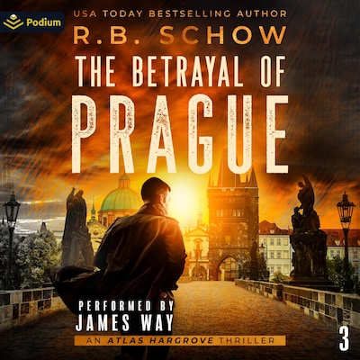 The Betrayal of Prague – omslag til lydbogen af R.B. Schow