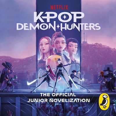 KPop Demon Hunters: The Official Junior Novelization – omslag til lydbogen af Jessica Yoon