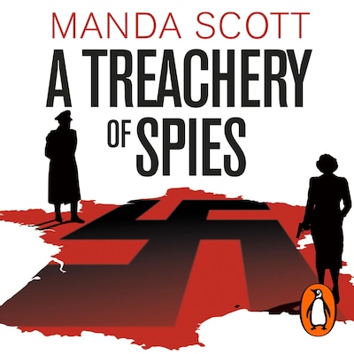 A Treachery of Spies – omslag til lydbogen af Manda Scott