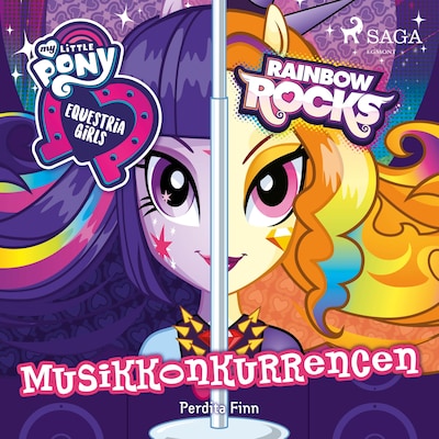 My Little Pony - Equestria Girls - Musikkonkurrencen – omslag til lydbogen af Perdita Finn