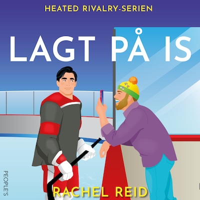 Lagt på is – omslag til lydbogen af Rachel Reid