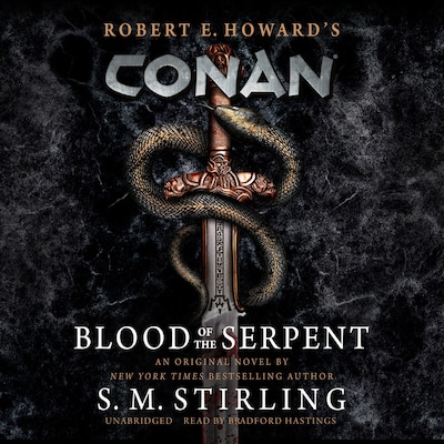 Conan: Blood of the Serpent – omslag til lydbogen af S. M. Stirling