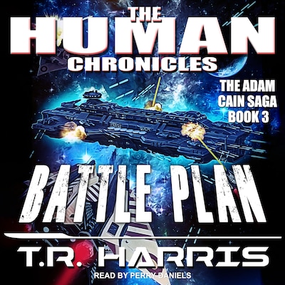 Battle Plan – omslag til lydbogen af T.R. Harris