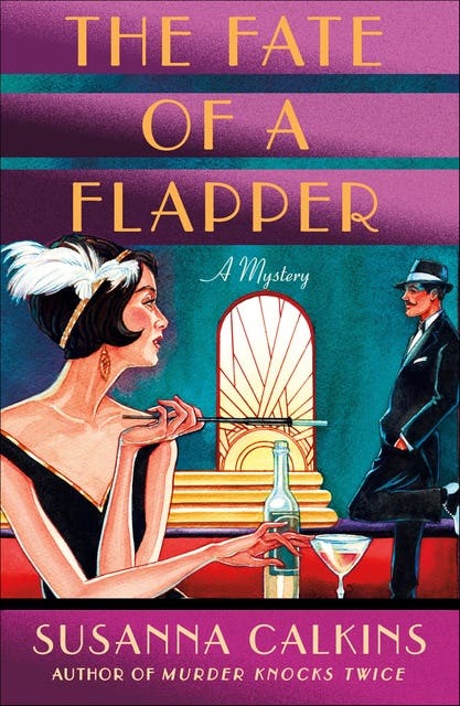 The Fate of a Flapper: A Mystery – omslag til lydbogen af Susanna Calkins