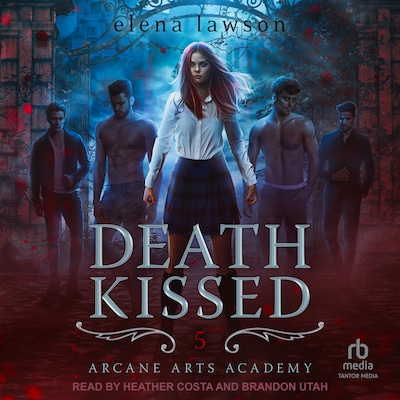 Death Kissed – omslag til lydbogen af Elena Lawson