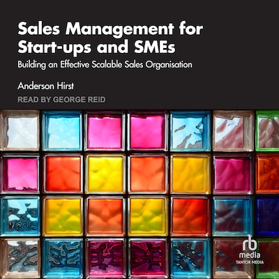 Sales Management for Start-ups and SMEs – omslag til lydbogen af Anderson Hirst