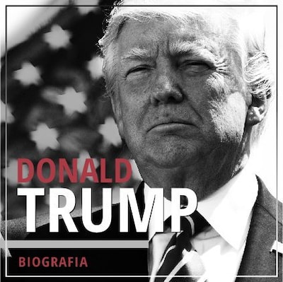 Donald Trump. Przedsiębiorca i polityk – okładka audiobooka, autor Łukasz Tomys, Piotr Napierała