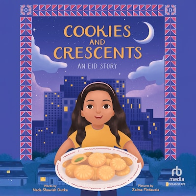 Cookies and Crescents – omslag til lydbogen af Nada Shawish Dutka