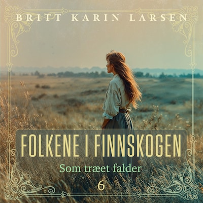 Som træet falder – omslag til lydbogen af Britt Karin Larsen