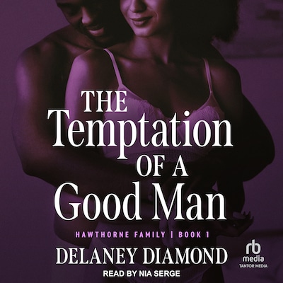 The Temptation of a Good Man – omslag til lydbogen af Delaney Diamond
