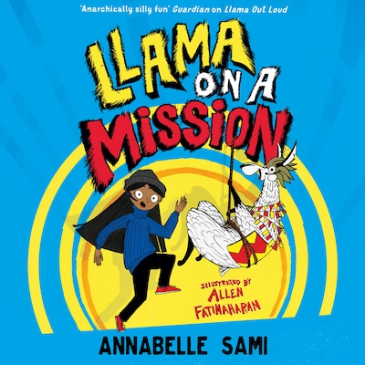Llama on a Mission – okładka audiobooka, autor Annabelle Sami