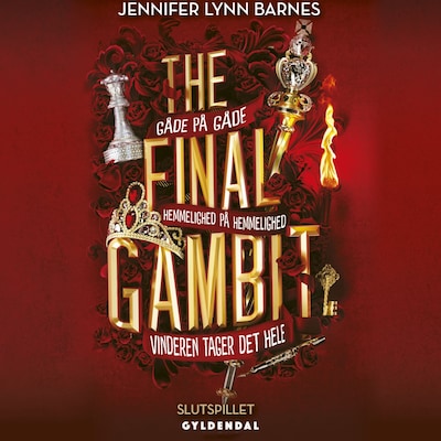 The Final Gambit - Slutspillet – omslag til lydbogen af Jennifer Lynn Barnes
