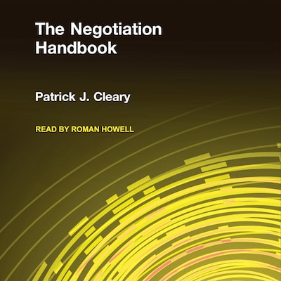 The Negotiation Handbook – omslag til lydbogen af Patrick J. Cleary