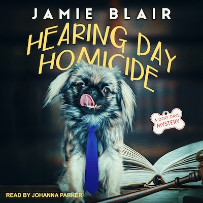 Hearing Day Homicide – omslag til lydbogen af Jamie Blair