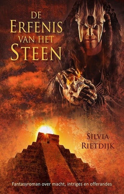 De erfenis van het steen – omslag van het luisterboek van Silvia Rietdijk