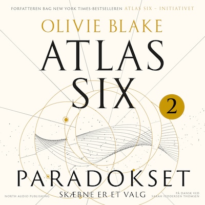 Atlas Six - Paradokset – omslag til lydbogen af Olivie Blake