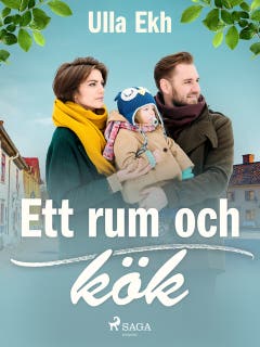 Ett rum och kök – omslag till ljudboken av Ulla Ek