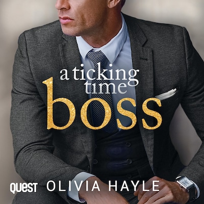 Ticking Time Boss – omslag til lydbogen af Olivia Hayle