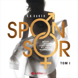 Sponsor. Tom 1 – okładka audiobooka, autor K.N. Haner
