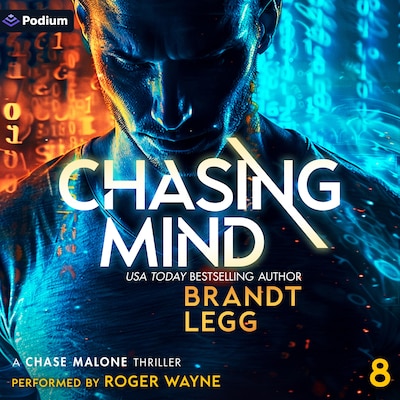 Chasing Mind – omslag til lydbogen af Brandt Legg
