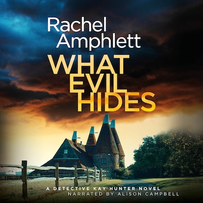 What Evil Hides – omslag til lydbogen af Rachel Amphlett