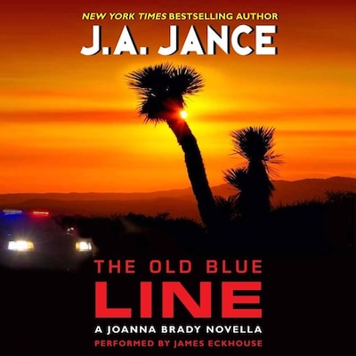 The Old Blue Line – omslag til lydbogen af J. A. Jance