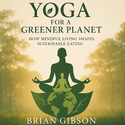Yoga For a Greener Planet – omslag til lydbogen af Brian Gibson
