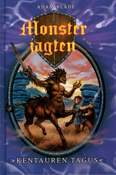 Monsterjagten (04) Kentauren Tagus – omslag til lydbogen af Adam Blade