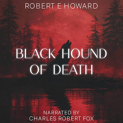Black Hound of Death – omslag til lydbogen af Robert E. Howard