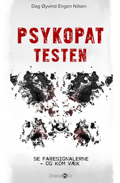 Psykopattesten – omslag til lydbogen af Dag Øyvind Engen Nilsen