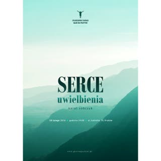 Serce uwielbienia – okładka audiobooka, autor Karol Sobczyk