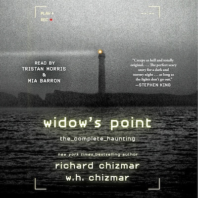 Widow's Point – omslag til lydbogen af Richard Chizmar, W.H. Chizmar