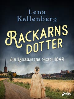 Rackarns dotter – omslag till ljudboken av Lena Kallenberg