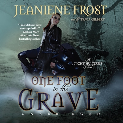 One Foot in the Grave – omslag til lydbogen af Jeaniene Frost