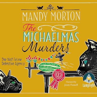 The Michaelmas Murders – omslag til lydbogen af Mandy Morton