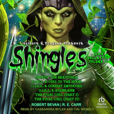 Shingles Audio Collection Volume 10 – omslag til lydbogen af Robert Bevan, R.E. Carr, Authors and Dragons