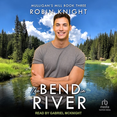 The Bend In River – omslag til lydbogen af Robin Knight