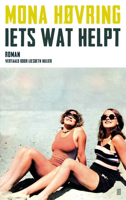 Iets wat helpt – omslag van het luisterboek van Mona Høvring