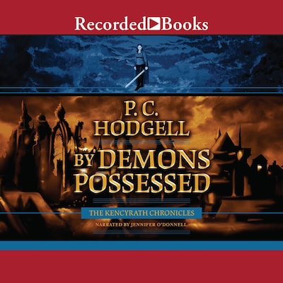 By Demons Possessed – omslag til lydbogen af P.C. Hodgell