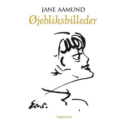 Øjebliksbilleder – omslag til lydbogen af Jane Aamund