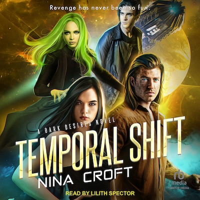 Temporal Shift – omslag til lydbogen af Nina Croft