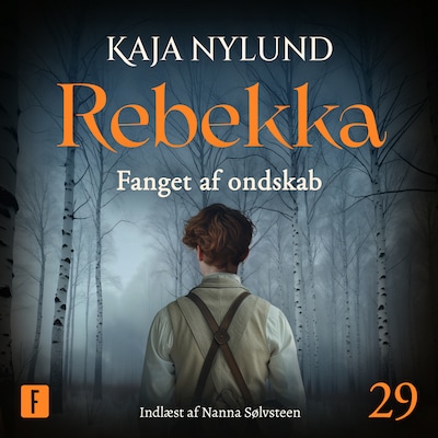 Fanget af ondskab – omslag til lydbogen af Kaja Nylund