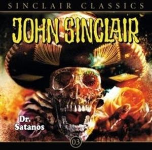 Dr. Satanos (John Sinclair Classics 3) – okładka audiobooka, autor Jason Dark