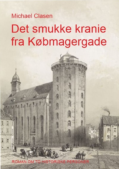 Det smukke kranie fra Købmagergade – omslag til lydbogen af Michael Clasen