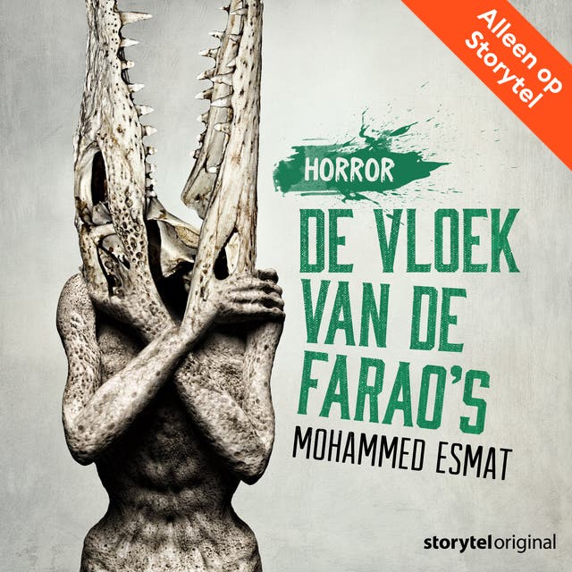Horror: De vloek van de Farao's – omslag van het luisterboek van Mohamed Esmat