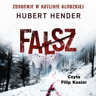 Fałsz. Zbrodnie w Kotlinie Kłodzkiej – okładka audiobooka, autor Hubert Hender