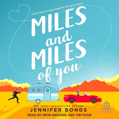 Miles and Miles of You – omslag til lydbogen af Jennifer Bonds